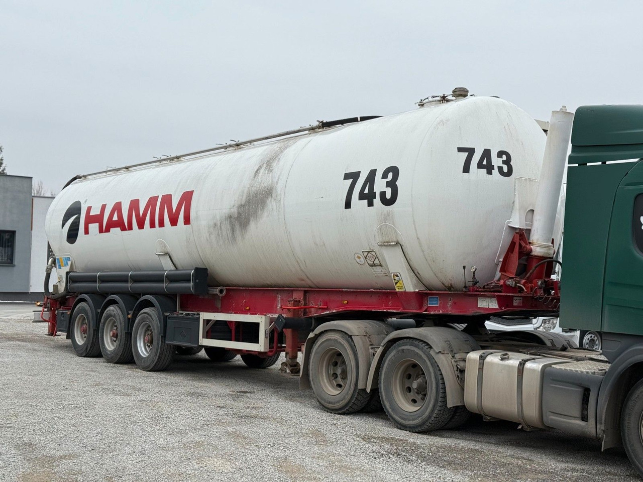 Feldbinder KIP 60.3 SILO AXLE BPW - Bulkoplegger: afbeelding 1 Feldbinder KIP 60.3 SILO AXLE BPW - Bulkoplegger: afbeelding 1