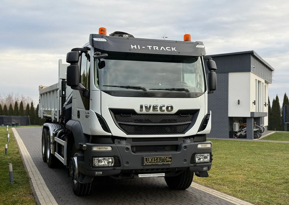 Iveco TRAKKER 450 6X4 PODWÓJNA HYDRO-BURTA HIAB 104 - Kipper vrachtwagen: afbeelding 2 Iveco TRAKKER 450 6X4 PODWÓJNA HYDRO-BURTA HIAB 104 - Kipper vrachtwagen: afbeelding 2