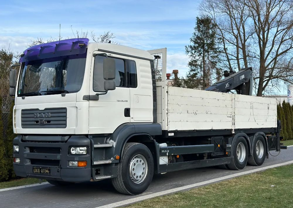 MAN TGA 24.410 6x4 HIAB MANUAL - Vrachtwagen met open laadbak, Kraanwagen: afbeelding 2 MAN TGA 24.410 6x4 HIAB MANUAL - Vrachtwagen met open laadbak, Kraanwagen: afbeelding 2