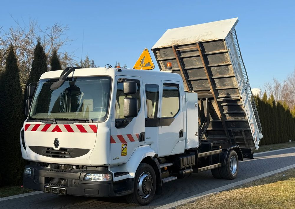 Renault MIDLUM 220 12 T WYWROTKA 6 MIEJSC - Kipper vrachtwagen: afbeelding 1 Renault MIDLUM 220 12 T WYWROTKA 6 MIEJSC - Kipper vrachtwagen: afbeelding 1