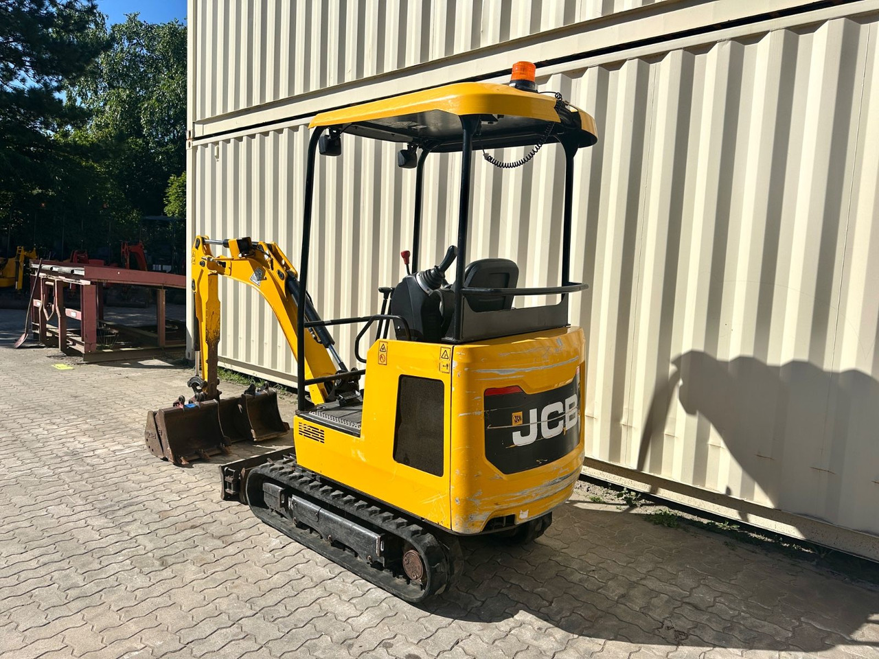 JCB 16C-1 /2020 BJ/943 BH/verbr. Laufwerk/3xLöffel - Minigraafmachine: afbeelding 3 JCB 16C-1 /2020 BJ/943 BH/verbr. Laufwerk/3xLöffel - Minigraafmachine: afbeelding 3