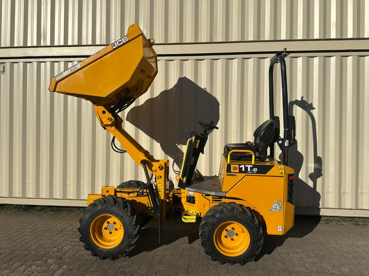 JCB 1T-2 High Tip Dumper, 632 Bh, 1.000 KG - Minidumper: afbeelding 2 JCB 1T-2 High Tip Dumper, 632 Bh, 1.000 KG - Minidumper: afbeelding 2