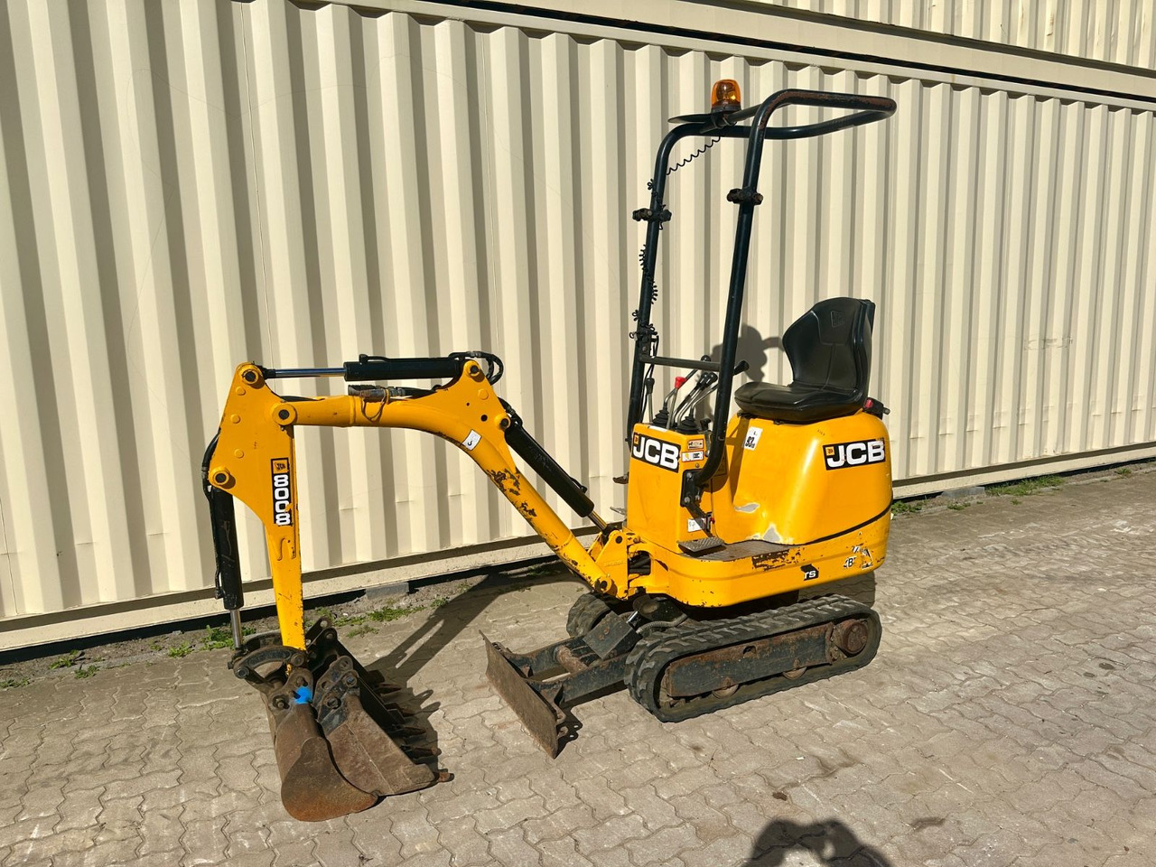 JCB 8008 CTS, 2021 BJ, 921 BH, 3 x Löffel - Minigraafmachine: afbeelding 2 JCB 8008 CTS, 2021 BJ, 921 BH, 3 x Löffel - Minigraafmachine: afbeelding 2