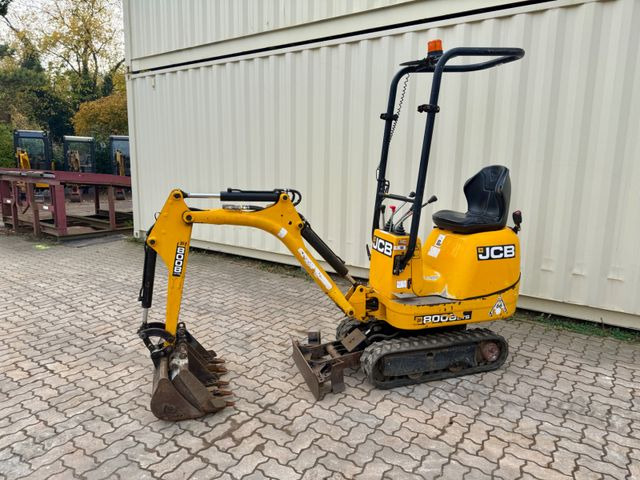 JCB 8008 CTS, 2021 BJ, 985BH, 3 x Löffel - Minigraafmachine: afbeelding 2 JCB 8008 CTS, 2021 BJ, 985BH, 3 x Löffel - Minigraafmachine: afbeelding 2