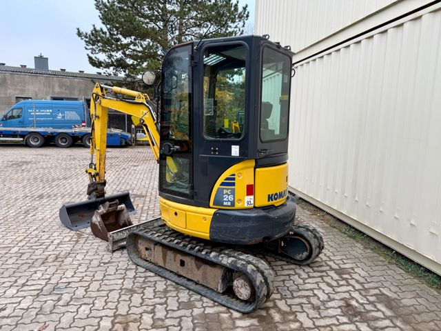 Komatsu PC26MR-3 / 2020 BJ / 2 x Löffel - Minigraafmachine: afbeelding 3 Komatsu PC26MR-3 / 2020 BJ / 2 x Löffel - Minigraafmachine: afbeelding 3