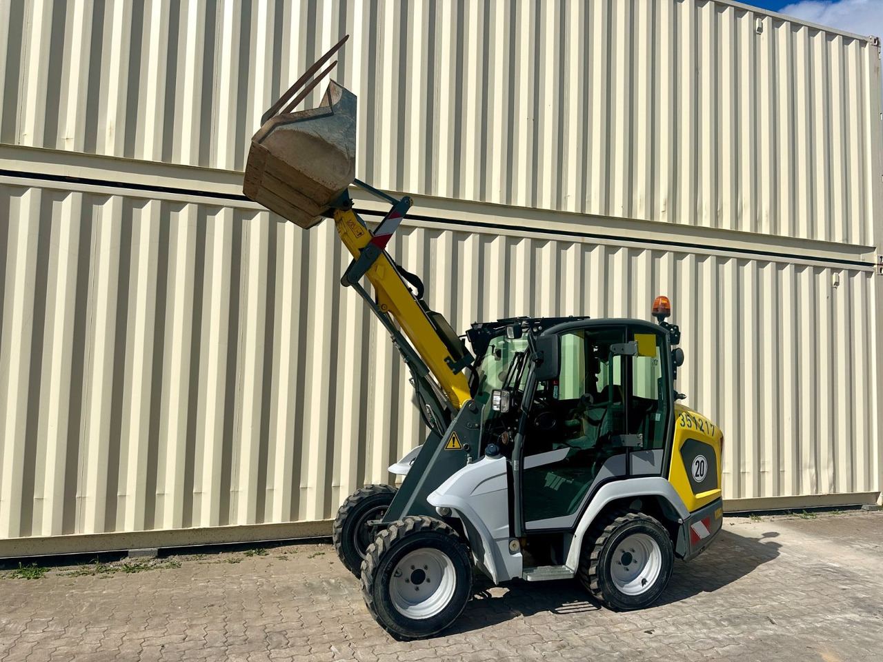 Kramer 5035 / 2021 BJ / 627 H / Schaufel + Gabel - Wiellader: afbeelding 1 Kramer 5035 / 2021 BJ / 627 H / Schaufel + Gabel - Wiellader: afbeelding 1
