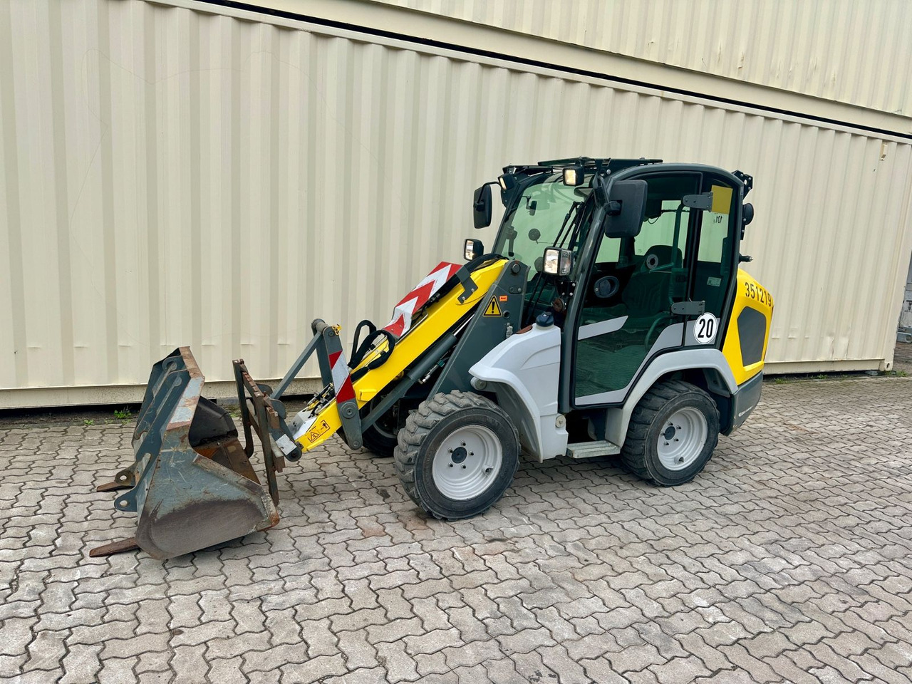Kramer 5035 / 2021 BJ / 951 H / Schaufel + Gabel - Wiellader: afbeelding 1 Kramer 5035 / 2021 BJ / 951 H / Schaufel + Gabel - Wiellader: afbeelding 1