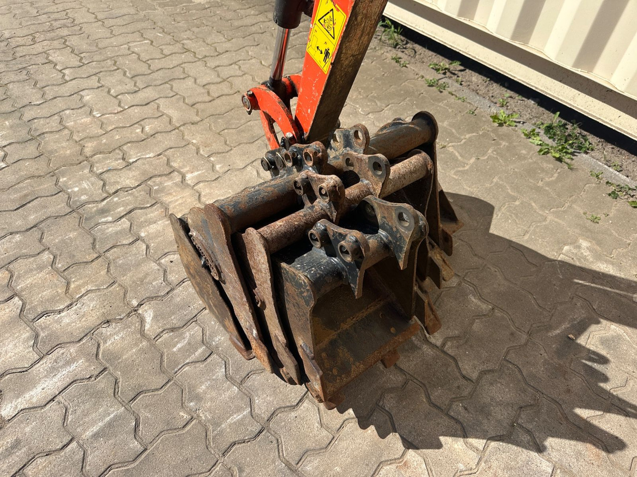 Minigraafmachine Kubota K008-3 / 2021 BJ / 725 H / 4 x Löffel: afbeelding 7
