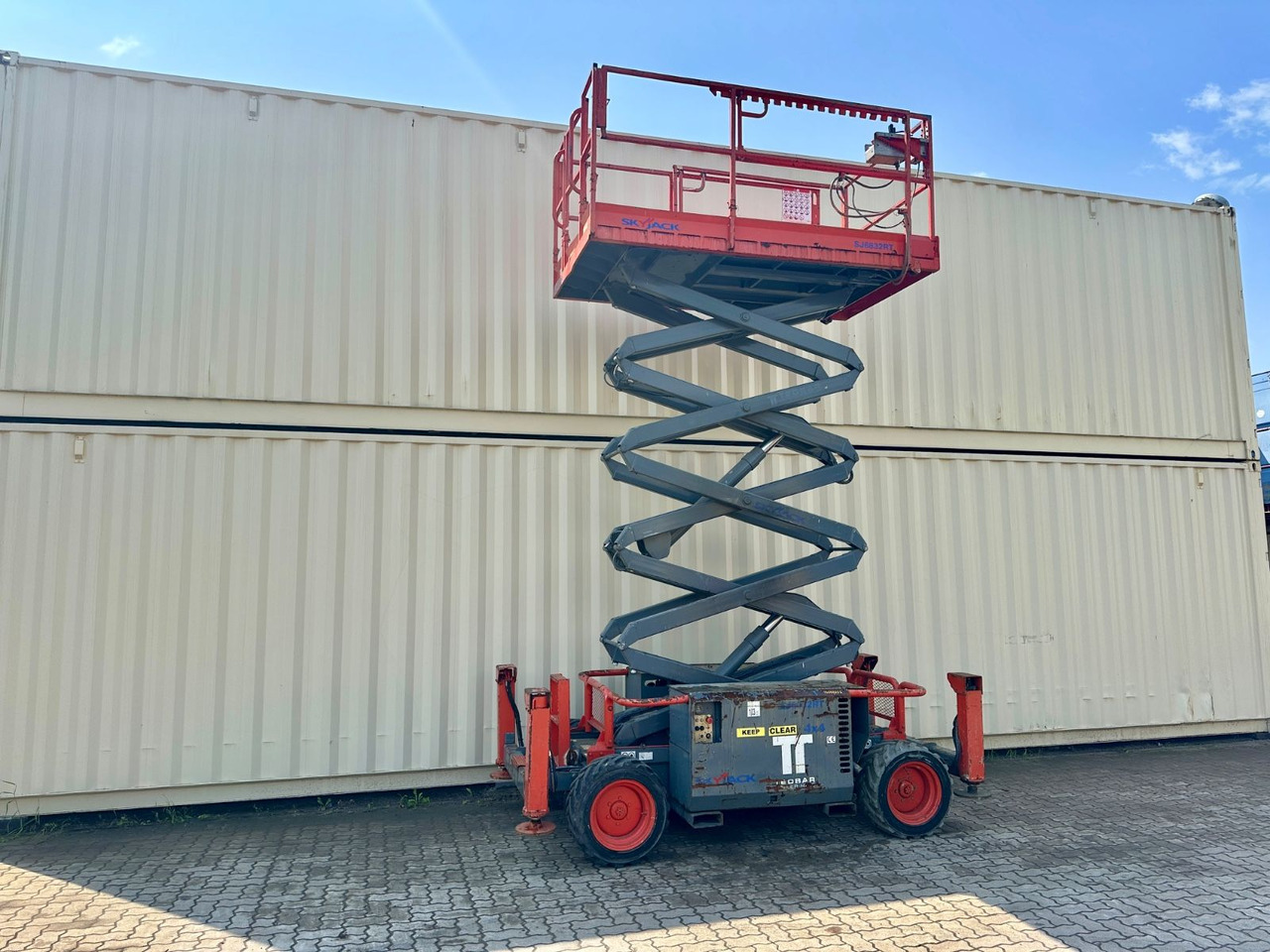 Skyjack SJ6832RT 4x4 Diesel, 11.8 Meter, 1.493 H - Schaarlift: afbeelding 2 Skyjack SJ6832RT 4x4 Diesel, 11.8 Meter, 1.493 H - Schaarlift: afbeelding 2