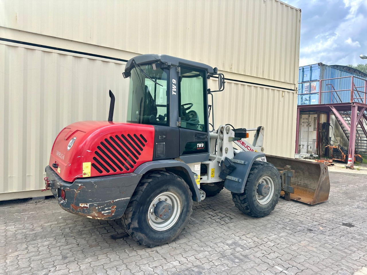 Takeuchi TW9 /4.800 KG /Deutsche Maschine /Gabel+Schaufel - Wiellader: afbeelding 5 Takeuchi TW9 /4.800 KG /Deutsche Maschine /Gabel+Schaufel - Wiellader: afbeelding 5