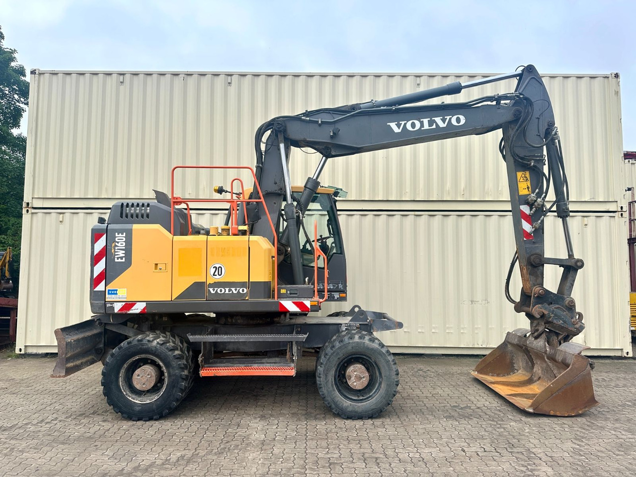 Volvo EW160E / 2016 BJ / Deutsche Maschine - Mobiele graafmachine: afbeelding 4 Volvo EW160E / 2016 BJ / Deutsche Maschine - Mobiele graafmachine: afbeelding 4