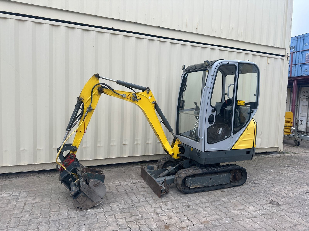 Wacker ET16 / 1.150 H / 2 x Löffel / MS01 / 1. Hand - Minigraafmachine: afbeelding 1 Wacker ET16 / 1.150 H / 2 x Löffel / MS01 / 1. Hand - Minigraafmachine: afbeelding 1