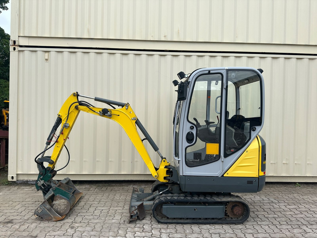 Wacker ET16 / 1.600 H / 2 x Löffel / MS01 / 1. Hand - Minigraafmachine: afbeelding 2 Wacker ET16 / 1.600 H / 2 x Löffel / MS01 / 1. Hand - Minigraafmachine: afbeelding 2