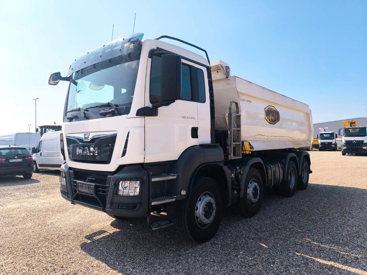 MAN TGS 41.420 MEILLER KIPPER - Portaalarmsysteem vrachtwagen: afbeelding 3 MAN TGS 41.420 MEILLER KIPPER - Portaalarmsysteem vrachtwagen: afbeelding 3