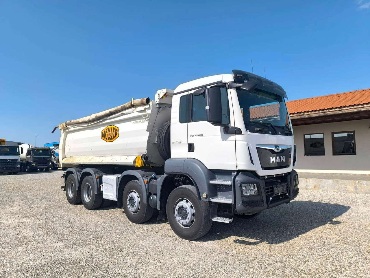 MAN TGS 41.420 MEILLER KIPPER - Portaalarmsysteem vrachtwagen: afbeelding 1 MAN TGS 41.420 MEILLER KIPPER - Portaalarmsysteem vrachtwagen: afbeelding 1