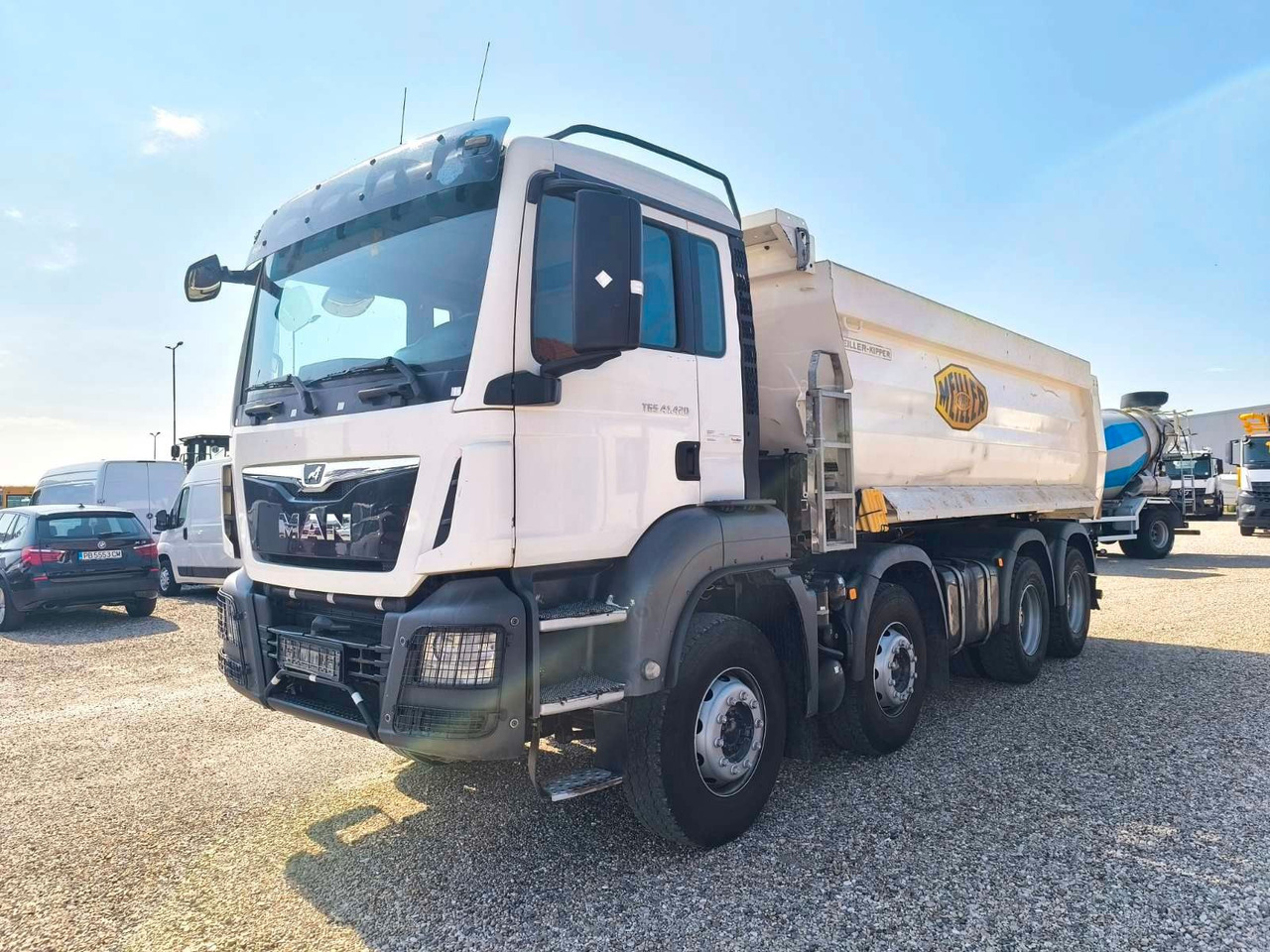 MAN TGS 41.420 MEILLER KIPPER - Portaalarmsysteem vrachtwagen: afbeelding 3 MAN TGS 41.420 MEILLER KIPPER - Portaalarmsysteem vrachtwagen: afbeelding 3