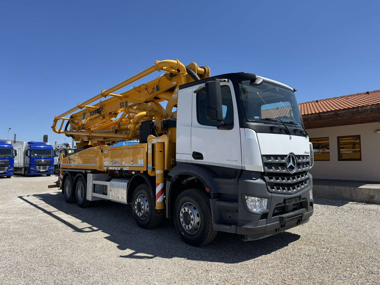 MERCEDES-BENZ AROCS 4442 SCHWING S43SX - Betonpomp: afbeelding 1 MERCEDES-BENZ AROCS 4442 SCHWING S43SX - Betonpomp: afbeelding 1
