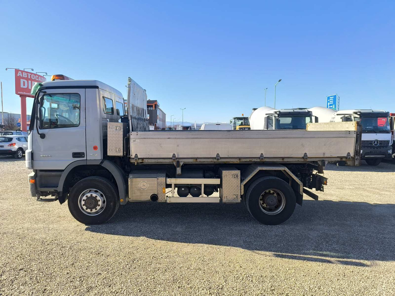 MERCEDES-BENZ Actros 1855 4X4 - Kipper vrachtwagen: afbeelding 4 MERCEDES-BENZ Actros 1855 4X4 - Kipper vrachtwagen: afbeelding 4