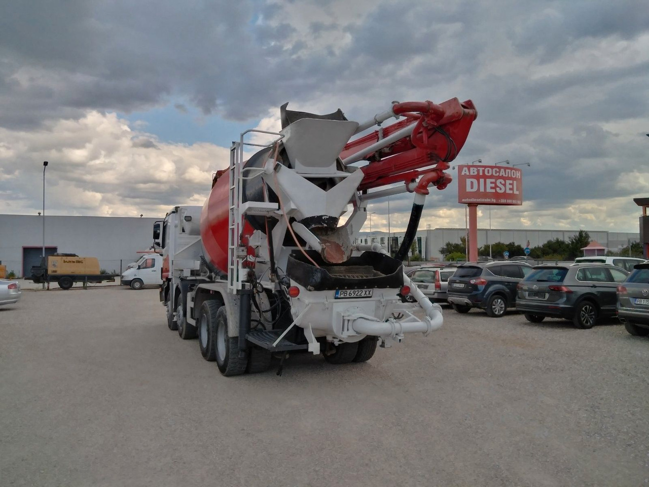 Mercedes-Benz ACTROS 3240 Putzmeister 26.67S - Mixerpomp: afbeelding 5 Mercedes-Benz ACTROS 3240 Putzmeister 26.67S - Mixerpomp: afbeelding 5