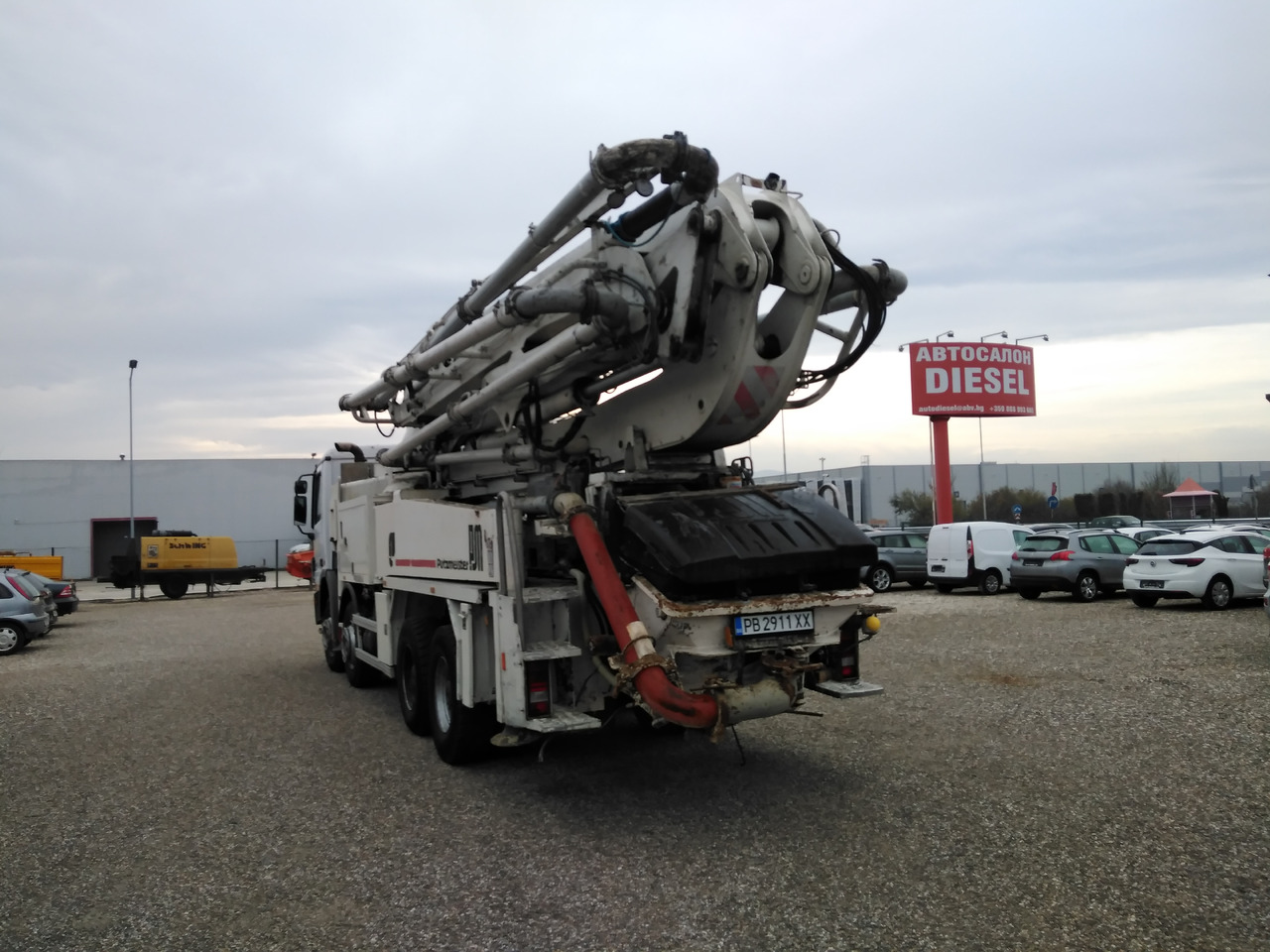 Mercedes-Benz ACTROS 4144 PUTZMEISTER M42 - Betonpomp: afbeelding 5 Mercedes-Benz ACTROS 4144 PUTZMEISTER M42 - Betonpomp: afbeelding 5