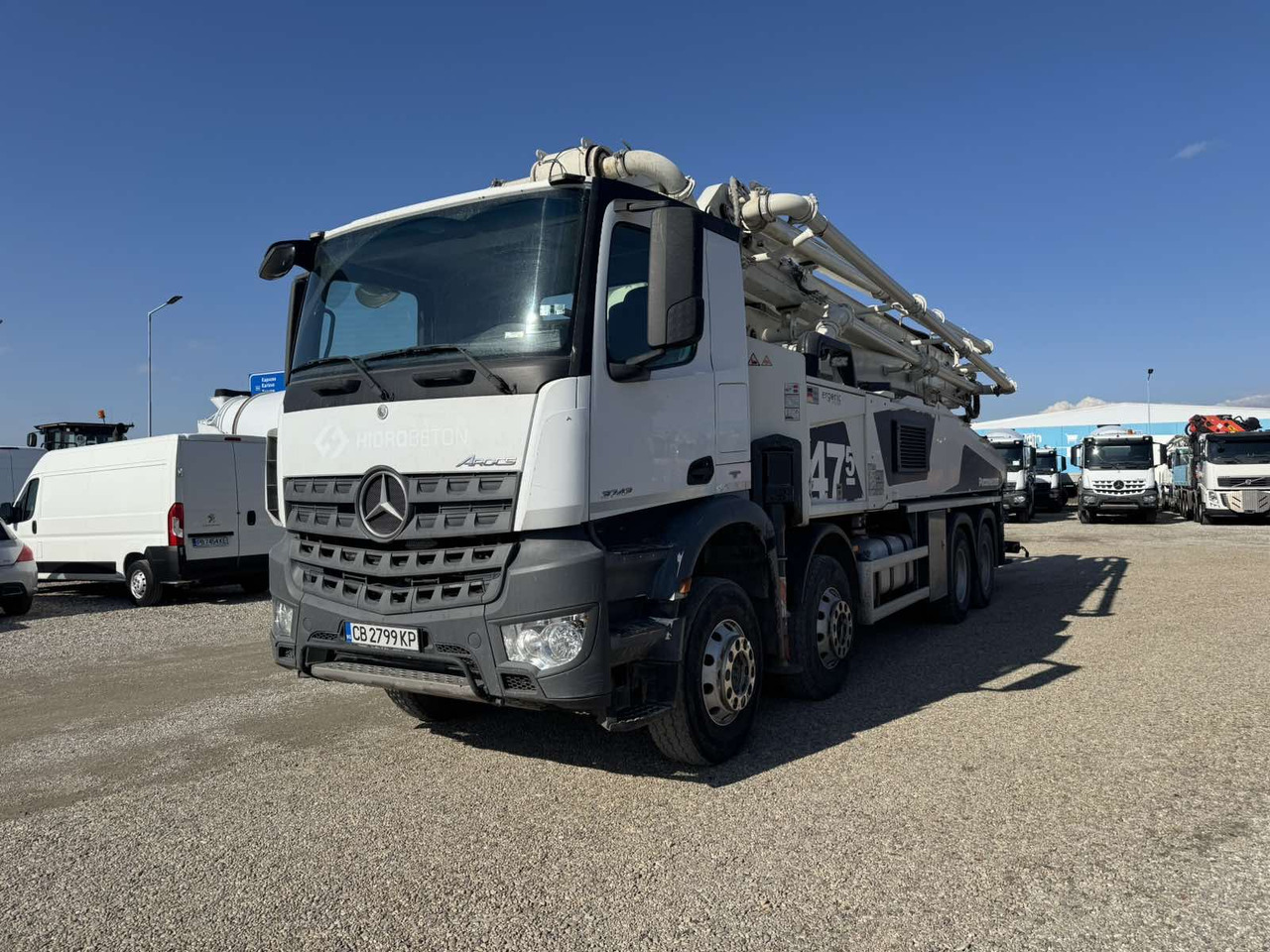Mercedes-Benz AROCS 3743 PUTZMEISTER M47-5 - Betonpomp: afbeelding 3 Mercedes-Benz AROCS 3743 PUTZMEISTER M47-5 - Betonpomp: afbeelding 3