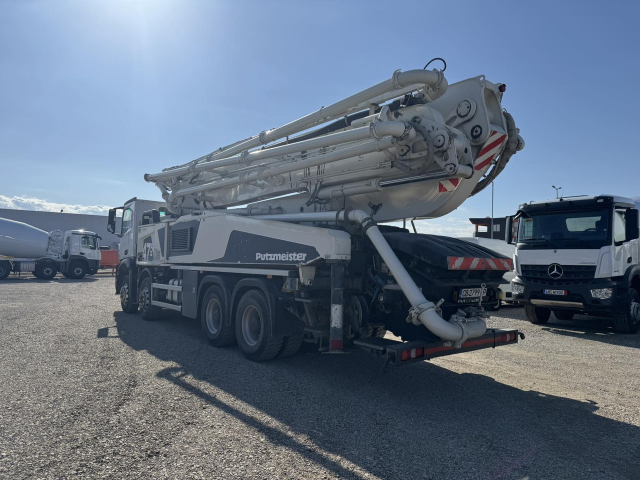 Mercedes-Benz AROCS 3743 PUTZMEISTER M47-5 - Betonpomp: afbeelding 5 Mercedes-Benz AROCS 3743 PUTZMEISTER M47-5 - Betonpomp: afbeelding 5