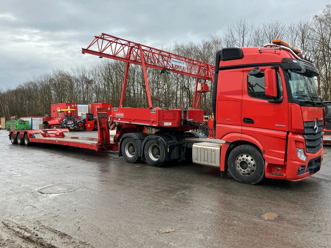 Mercedes-Benz Actros 2663 LS Langendorf SATAH30/54 - Vrachtwagen: afbeelding 1 Mercedes-Benz Actros 2663 LS Langendorf SATAH30/54 - Vrachtwagen: afbeelding 1