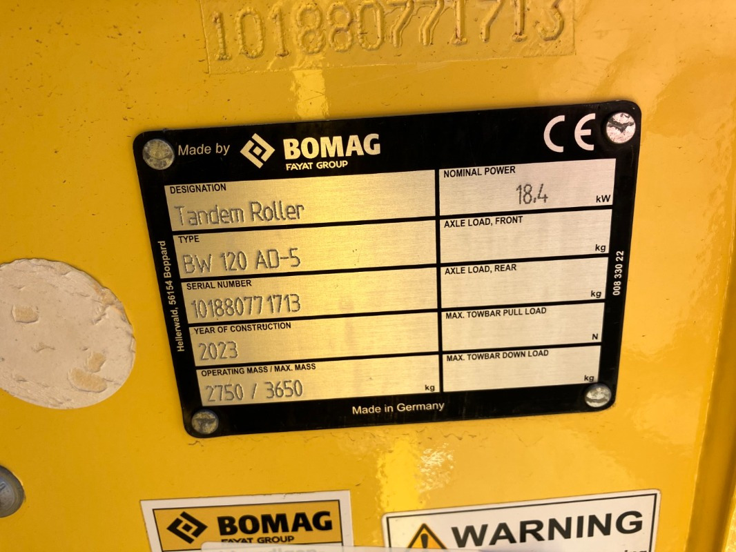 BOMAG DE BW 151 AD-50 Stage IIIa/Tier 4i - Asfaltwals: afbeelding 2 BOMAG DE BW 151 AD-50 Stage IIIa/Tier 4i - Asfaltwals: afbeelding 2