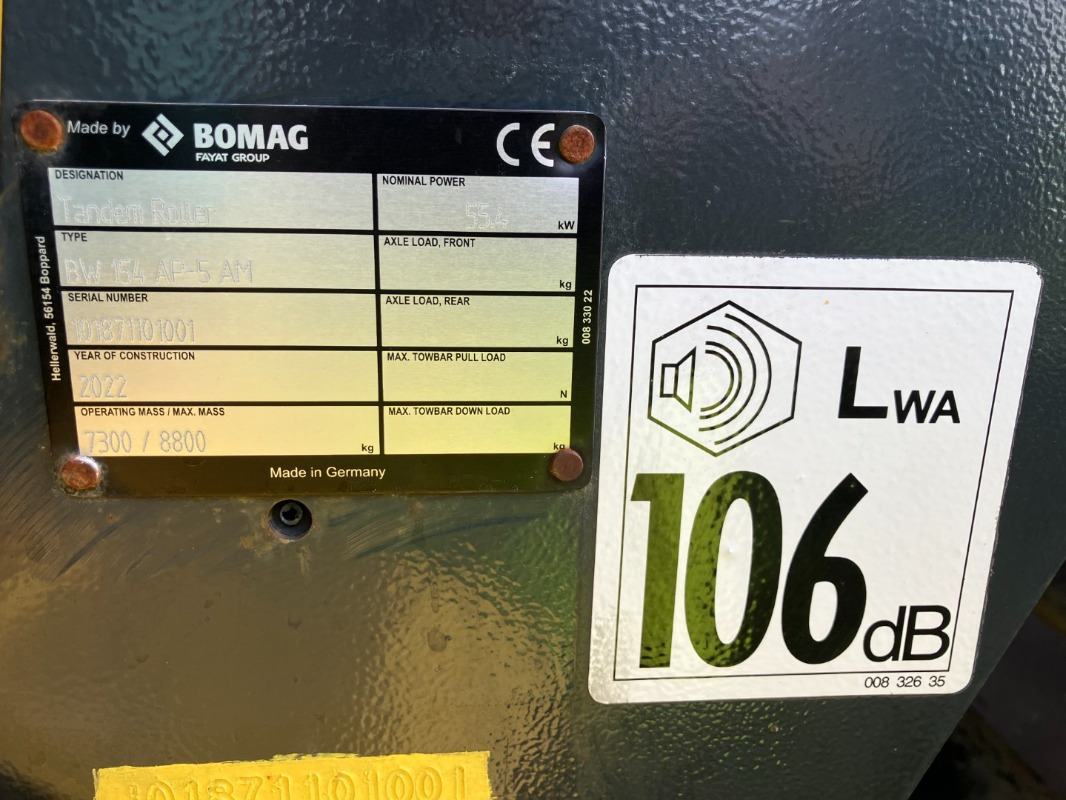 BOMAG DE BW 154 AP-5 AM - Wals: afbeelding 2 BOMAG DE BW 154 AP-5 AM - Wals: afbeelding 2