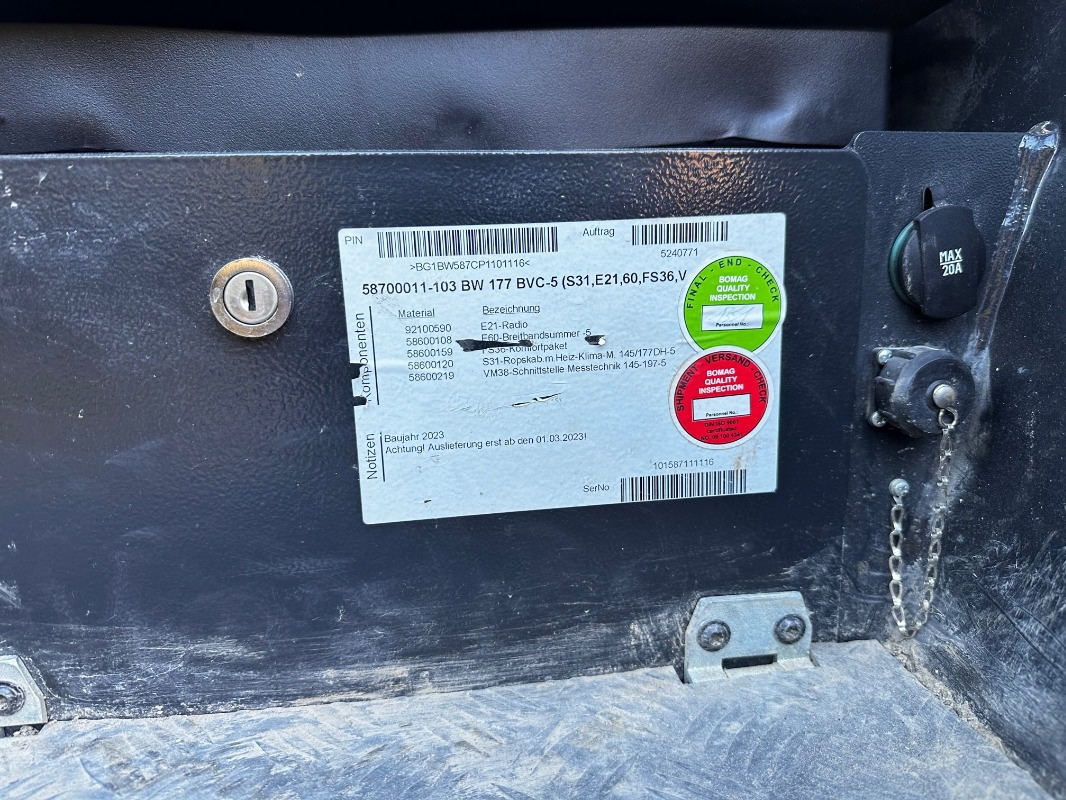 BOMAG DE BW 177 BVC-5 Stage V/Tier 4f - Schapenpootwals/ Grondverdichter: afbeelding 4 BOMAG DE BW 177 BVC-5 Stage V/Tier 4f - Schapenpootwals/ Grondverdichter: afbeelding 4