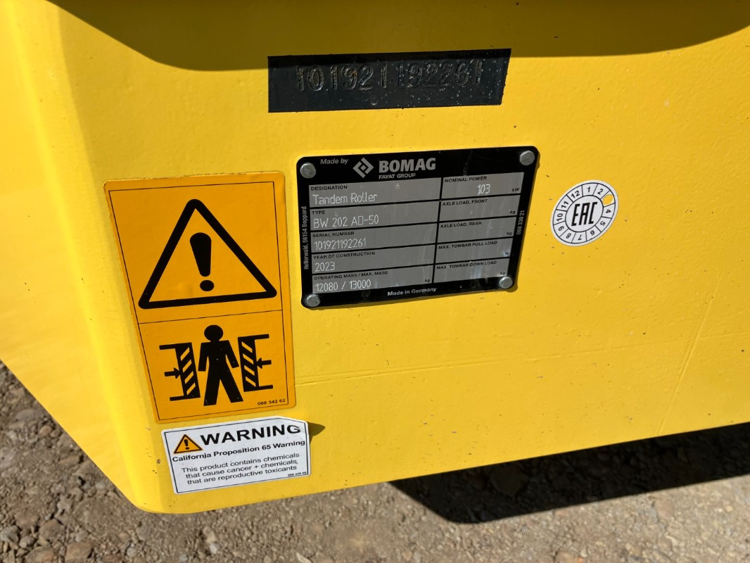 BOMAG DE BW 202 AD-50 Stage II/Tier 2 - Asfaltwals: afbeelding 2 BOMAG DE BW 202 AD-50 Stage II/Tier 2 - Asfaltwals: afbeelding 2
