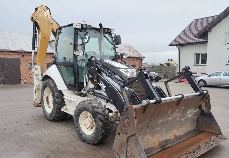 CAT Caterpillar 428E - Graaflaadmachine: afbeelding 4 CAT Caterpillar 428E - Graaflaadmachine: afbeelding 4