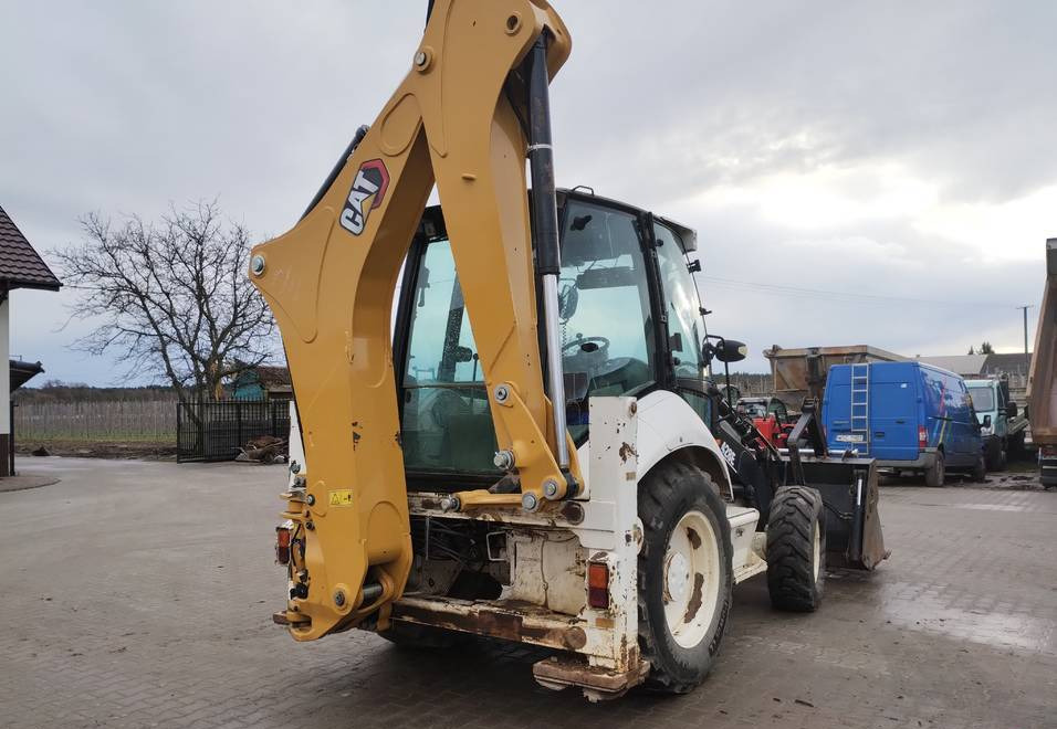 CAT Caterpillar 428E - Graaflaadmachine: afbeelding 3 CAT Caterpillar 428E - Graaflaadmachine: afbeelding 3