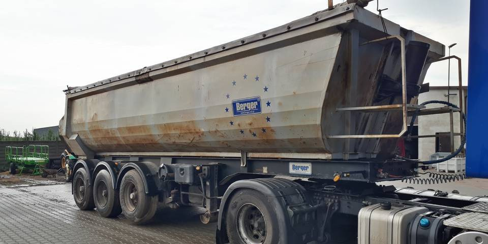Naczepa wywrotka patelnia 27 m3 Berger N31 - Kipper oplegger: afbeelding 5 Naczepa wywrotka patelnia 27 m3 Berger N31 - Kipper oplegger: afbeelding 5