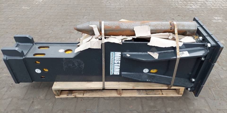 Nowy młot wyburzeniowy Mustang HM1500 do koparki 16-23 ton - Hydraulische hamer voor Bouwmachine: afbeelding 2 Nowy młot wyburzeniowy Mustang HM1500 do koparki 16-23 ton - Hydraulische hamer voor Bouwmachine: afbeelding 2