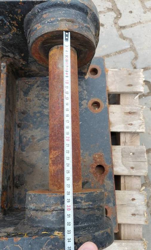 Płyta montażowa do młota hydraulicznego sworzeń 60mm - Snelwissel: afbeelding 5 Płyta montażowa do młota hydraulicznego sworzeń 60mm - Snelwissel: afbeelding 5