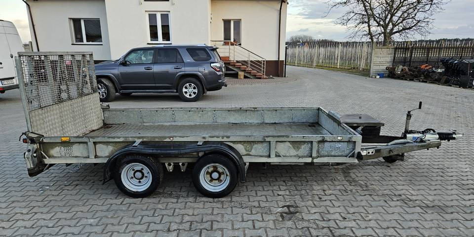 Przyczepa laweta Ifor Williams GX126 3500kg - Machinetransporter: afbeelding 1 Przyczepa laweta Ifor Williams GX126 3500kg - Machinetransporter: afbeelding 1