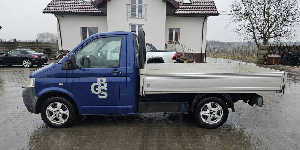 Volkswagen Transporter T5 2.5 skrzynia FV23% klima automat Webasto - Bestelwagen open laadbak: afbeelding 1 Volkswagen Transporter T5 2.5 skrzynia FV23% klima automat Webasto - Bestelwagen open laadbak: afbeelding 1