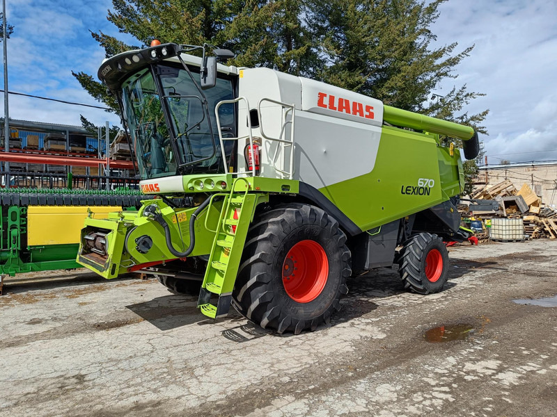 Claas Lexion 670 V750 - Maaidorser: afbeelding 1 Claas Lexion 670 V750 - Maaidorser: afbeelding 1