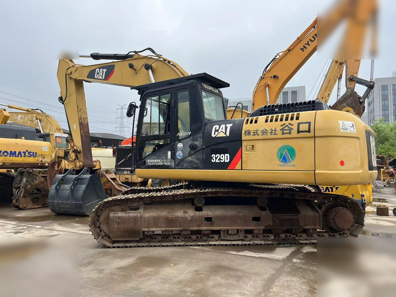 CATERPILLAR 329D - Rupsgraafmachine: afbeelding 1 CATERPILLAR 329D - Rupsgraafmachine: afbeelding 1