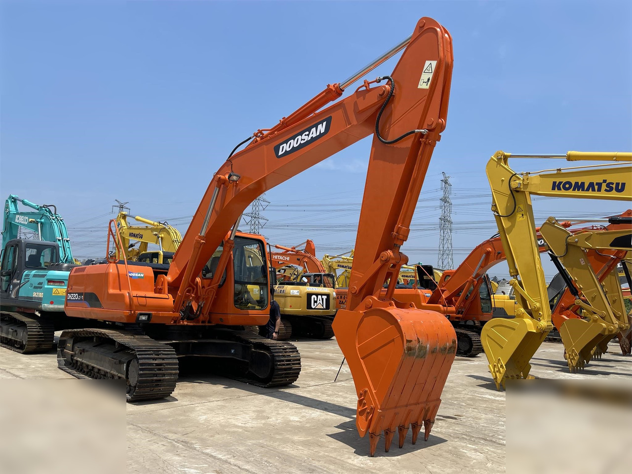 DOOSAN DH220 LC-7 - Rupsgraafmachine: afbeelding 5 DOOSAN DH220 LC-7 - Rupsgraafmachine: afbeelding 5