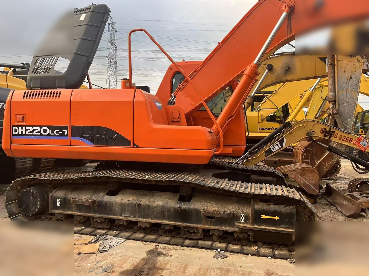 DOOSAN DH220 LC-7 - Rupsgraafmachine: afbeelding 4 DOOSAN DH220 LC-7 - Rupsgraafmachine: afbeelding 4