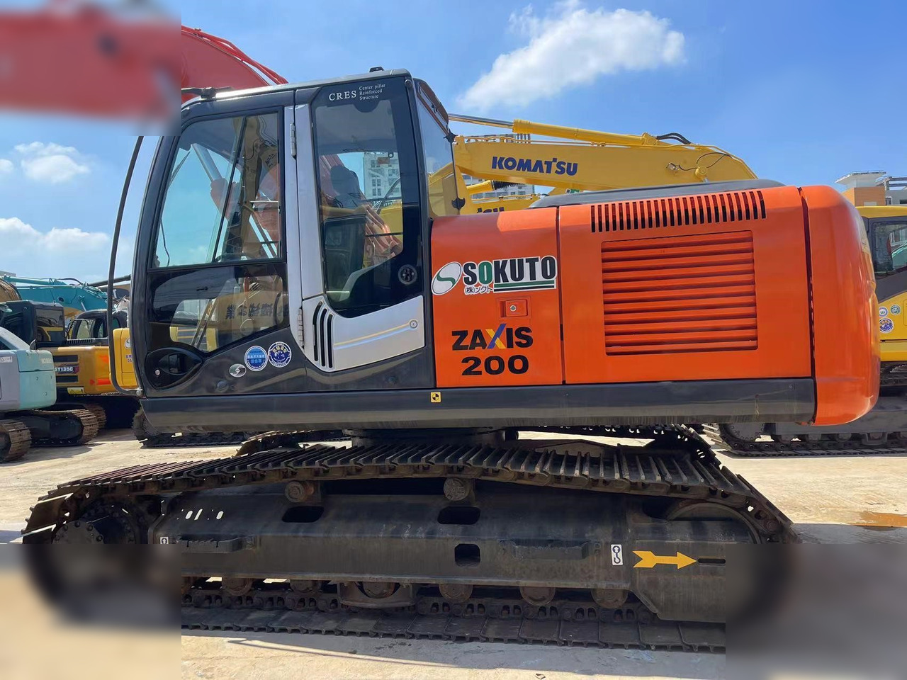 HITACHI ZX200-3G - Rupsgraafmachine: afbeelding 3 HITACHI ZX200-3G - Rupsgraafmachine: afbeelding 3