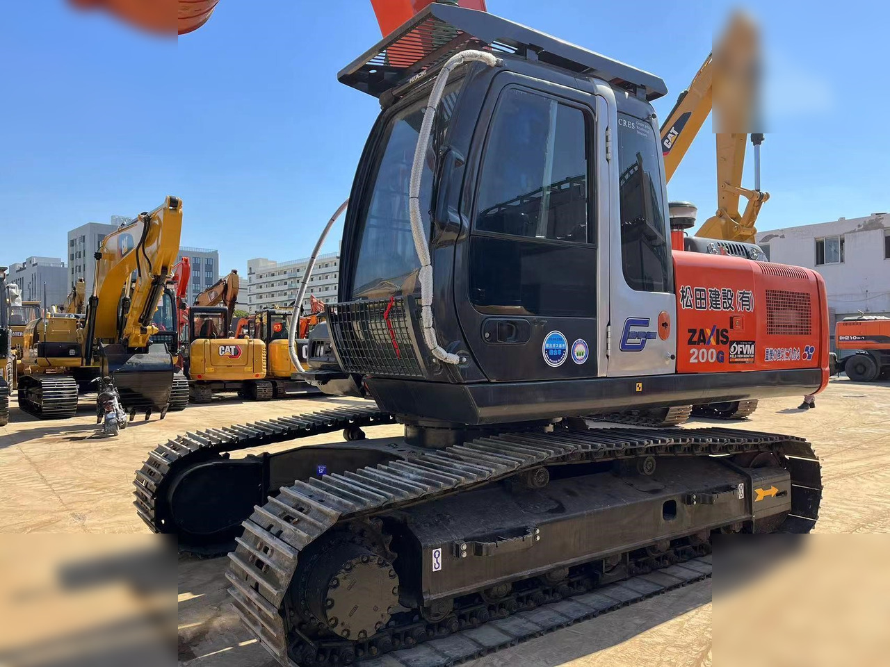 HITACHI ZX200 - Rupsgraafmachine: afbeelding 4 HITACHI ZX200 - Rupsgraafmachine: afbeelding 4