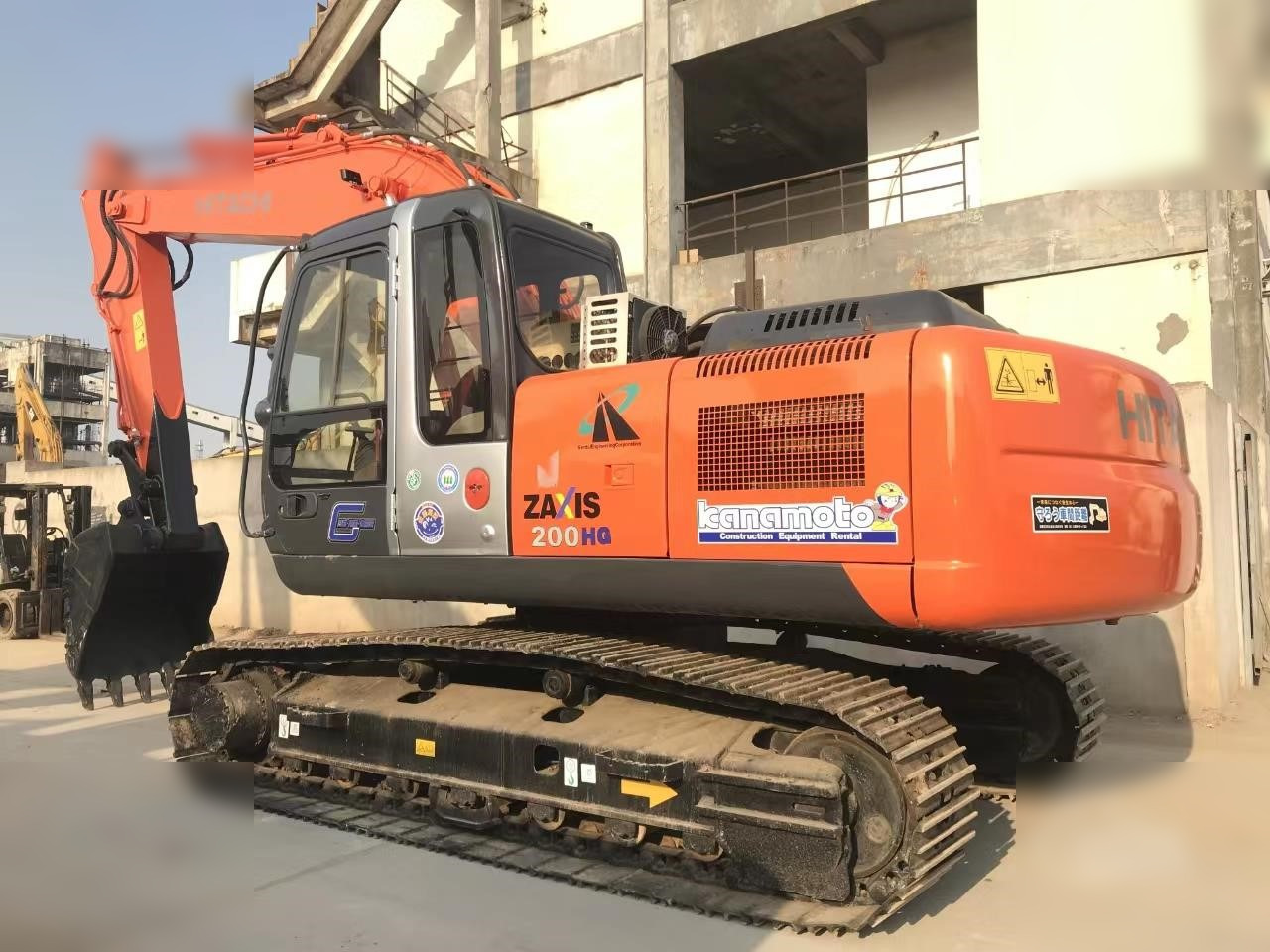 HITACHI ZX200 - Rupsgraafmachine: afbeelding 1 HITACHI ZX200 - Rupsgraafmachine: afbeelding 1