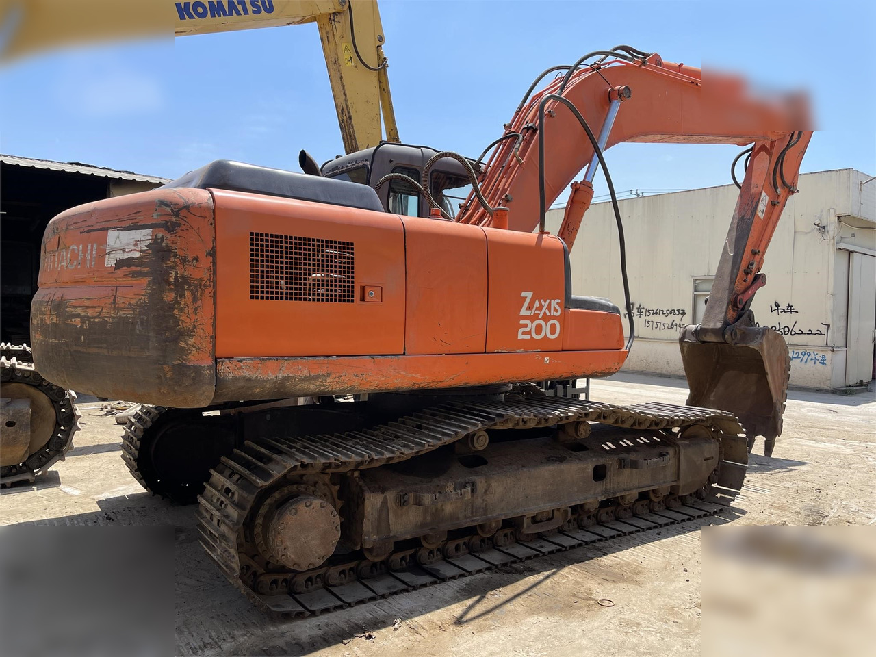 HITACHI ZX200 - Rupsgraafmachine: afbeelding 5 HITACHI ZX200 - Rupsgraafmachine: afbeelding 5