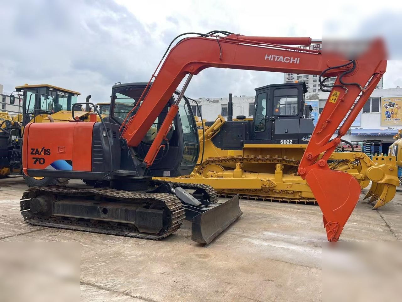 HITACHI ZX70 - Rupsgraafmachine: afbeelding 4 HITACHI ZX70 - Rupsgraafmachine: afbeelding 4