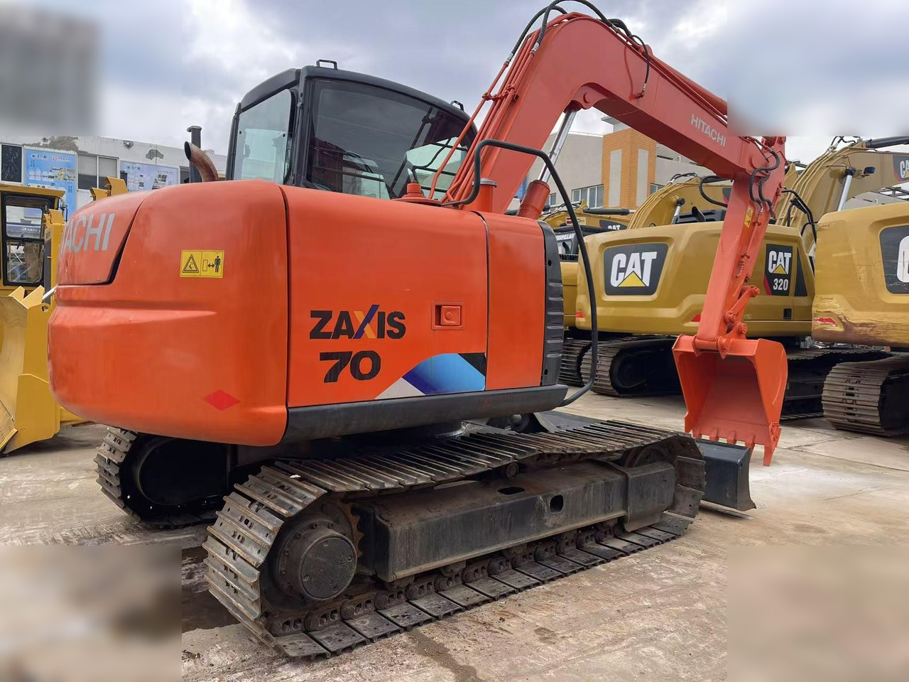 HITACHI ZX70 - Rupsgraafmachine: afbeelding 3 HITACHI ZX70 - Rupsgraafmachine: afbeelding 3