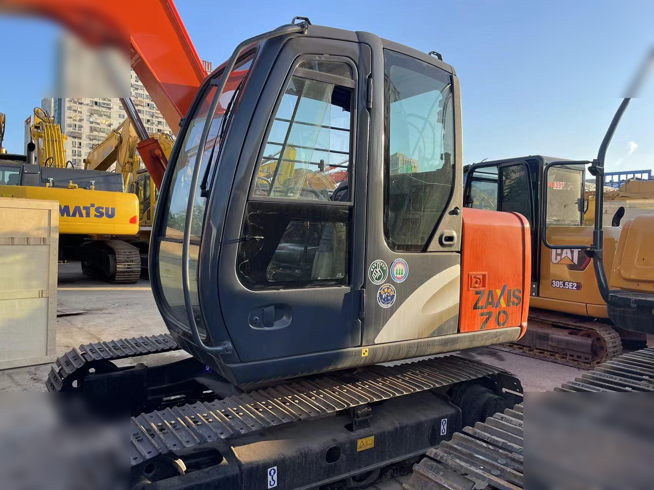 HITACHI ZX70 - Rupsgraafmachine: afbeelding 3 HITACHI ZX70 - Rupsgraafmachine: afbeelding 3