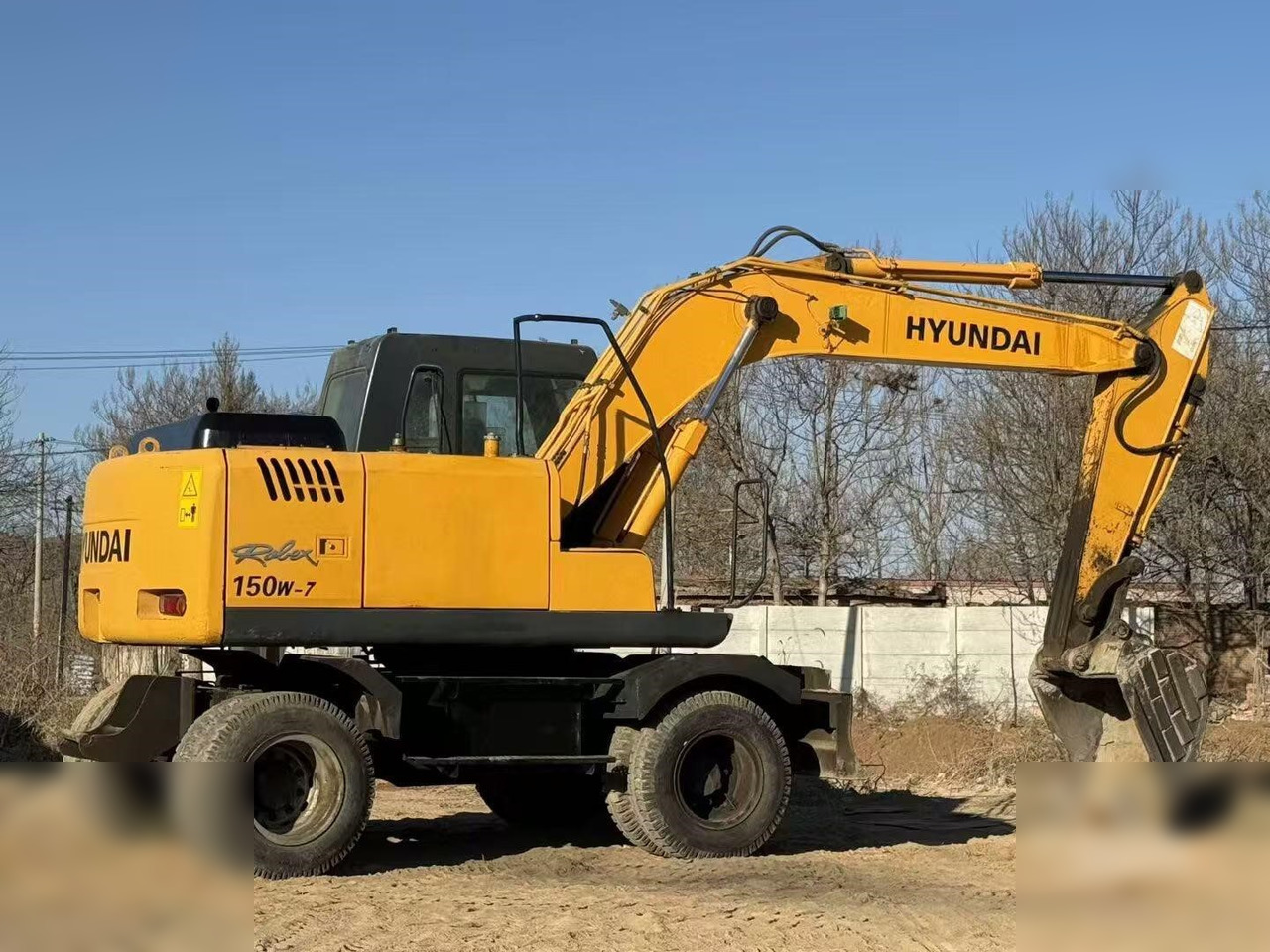 HYUNDAI ROBEX 150W-7A - Mobiele graafmachine: afbeelding 2 HYUNDAI ROBEX 150W-7A - Mobiele graafmachine: afbeelding 2